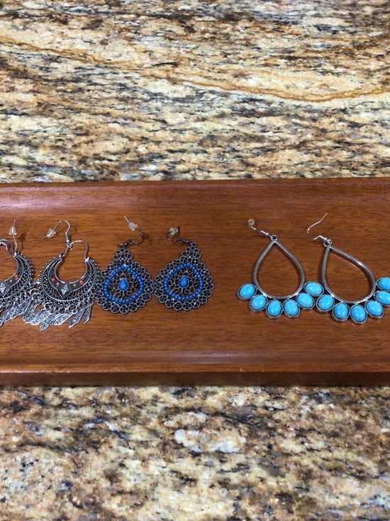 Jewelry - Three pair of southwestern style earrings all in great shape